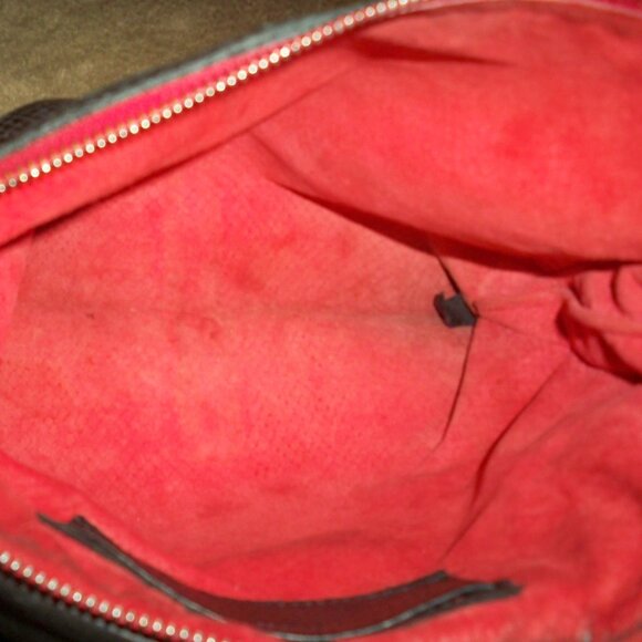 HAMMITT Montana Reversible Silver and Black Large Leather Crossbody , EUC $695!! - Picture 6 of 7